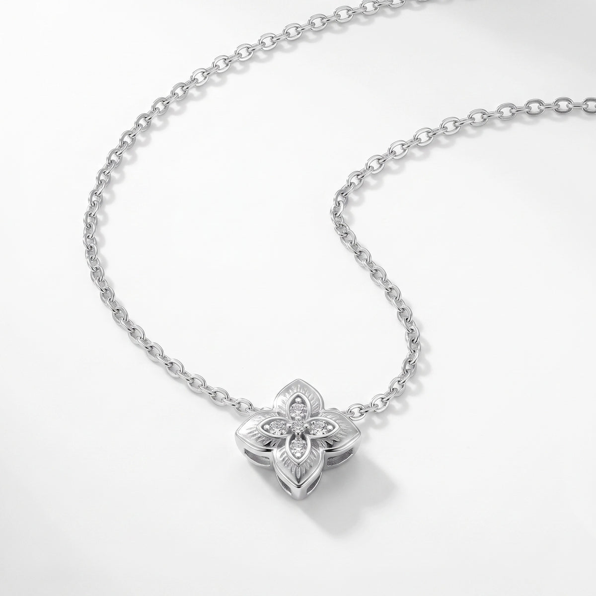 Flower Pendant Necklace