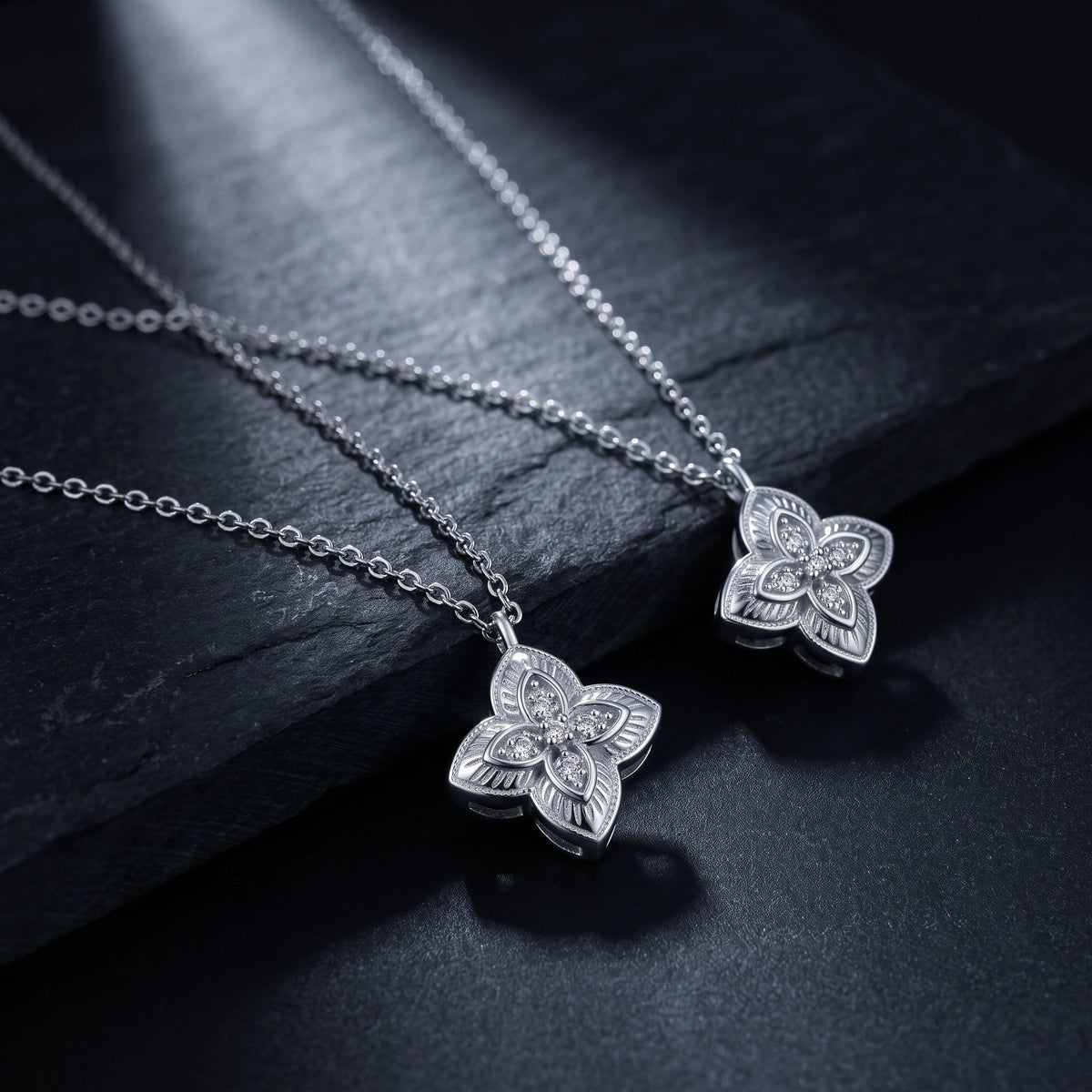 Flower Pendant Necklace