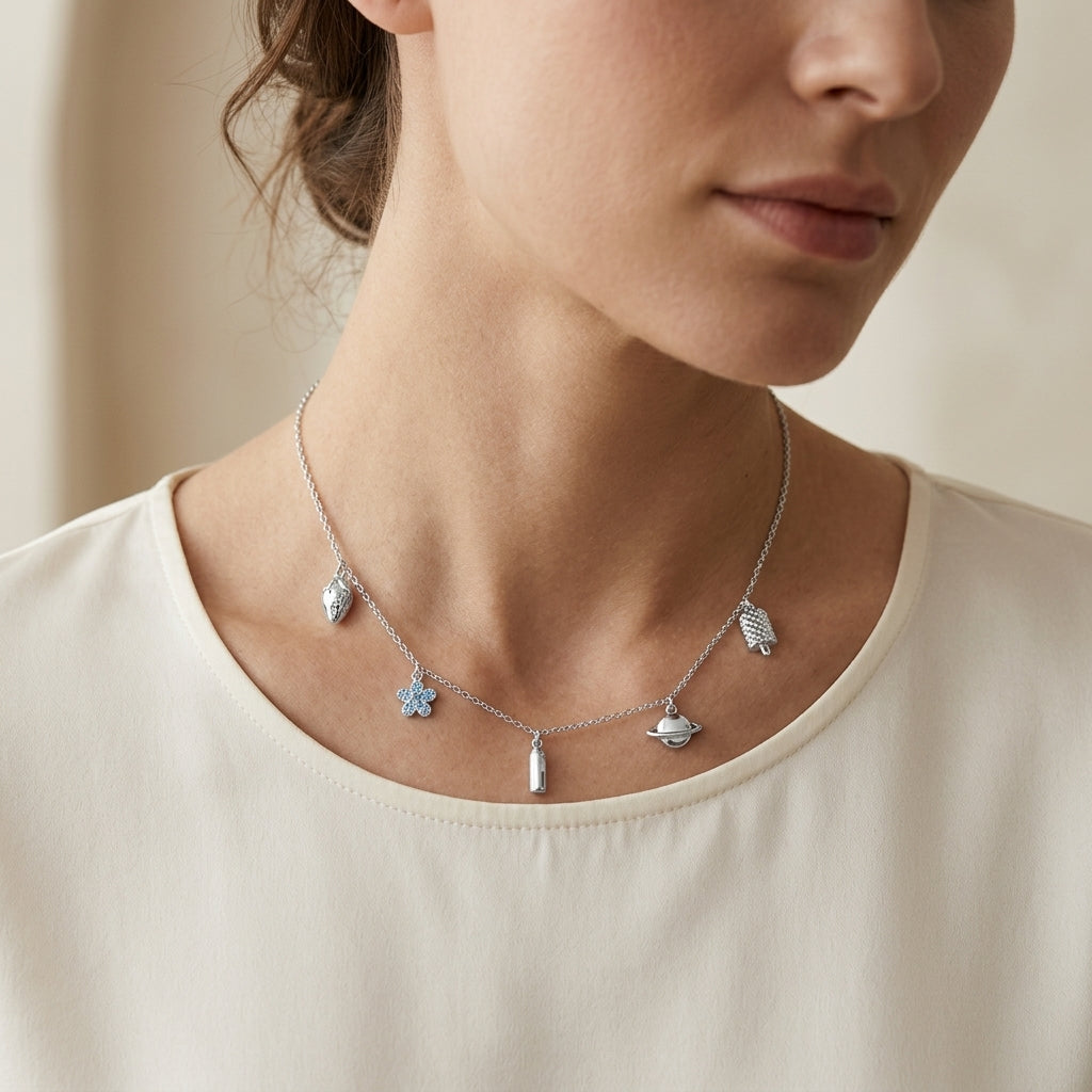 Celestial Charm Layered Necklace