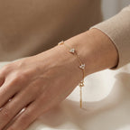 Interlocking Circle Chain Bracelet