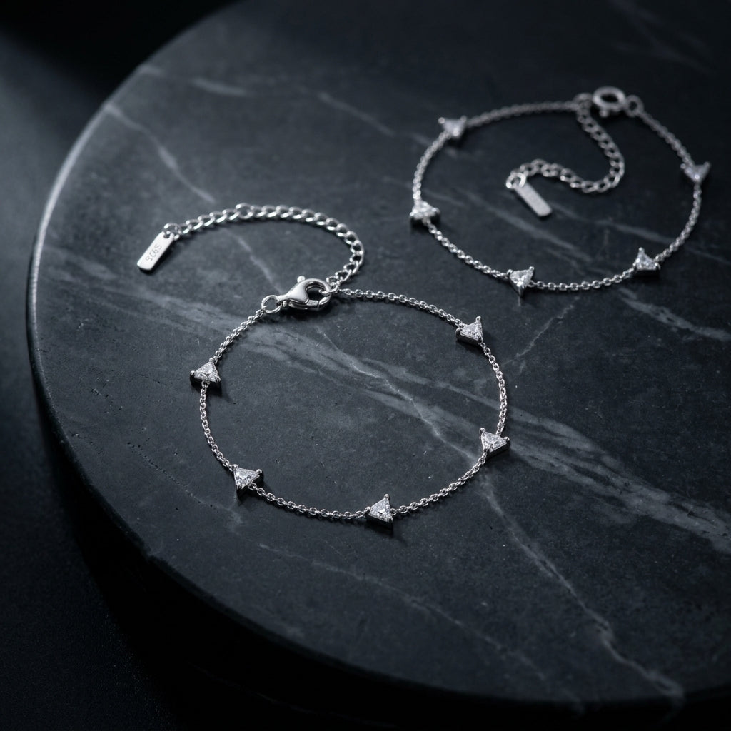 Interlocking Circle Chain Bracelet