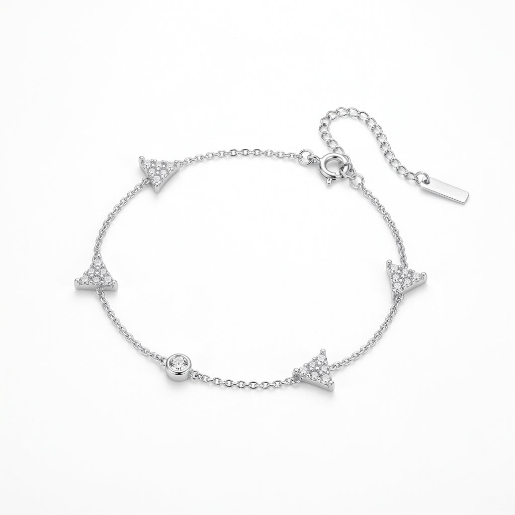 Interlocking Circle Chain Bracelet